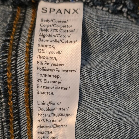 Spanx Women's Distressed Denim Leggings - Picture 9 of 9